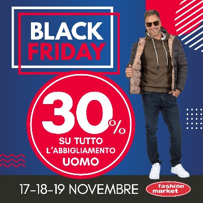 Promo Black Friday Uomo - News e Offerte - Fashion Market