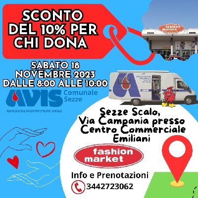 Giornata Avis Store di Sezze - News e Offerte - Fashion Market
